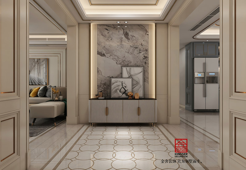 榮盛華府-美式風(fēng)格-裝修效果圖