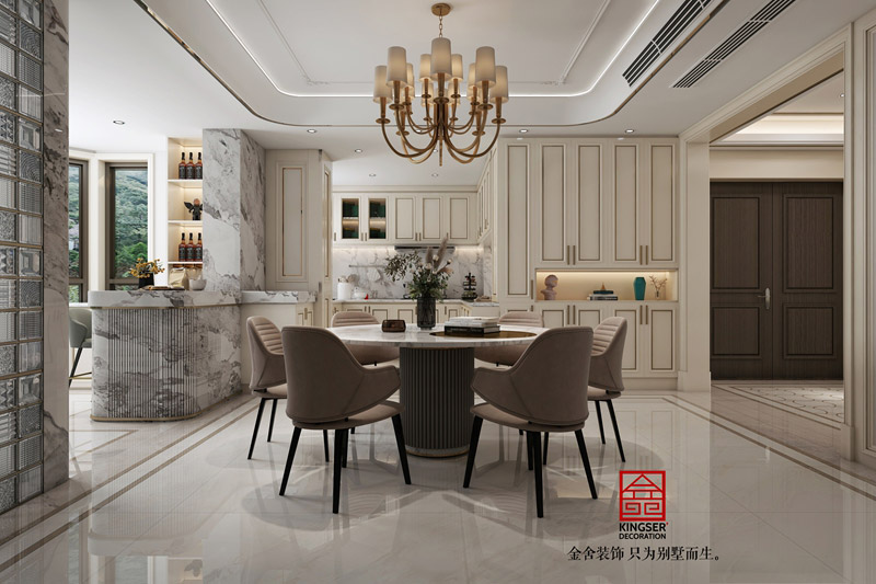 榮盛華府-美式風(fēng)格-裝修效果圖