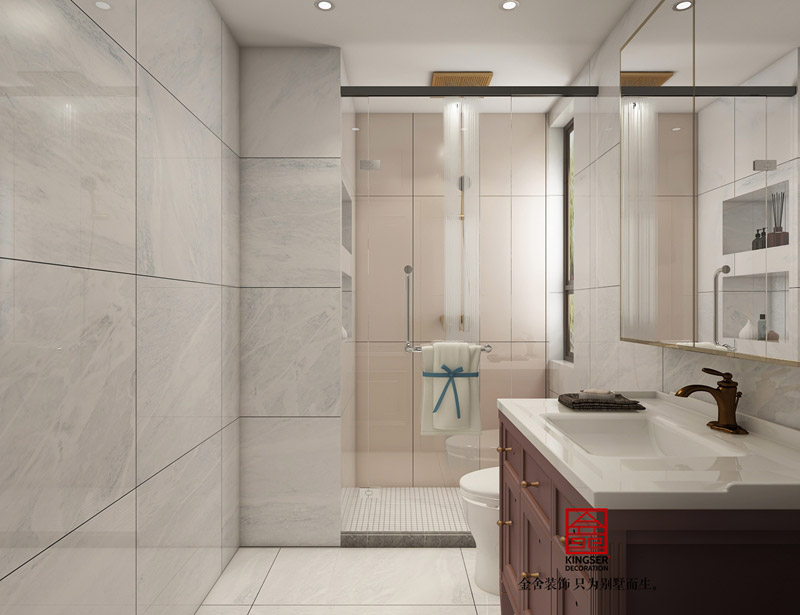 榮盛華府-美式風(fēng)格-裝修效果圖