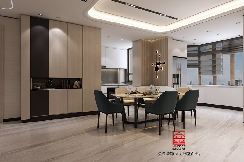 榮盛華府205平米裝修設計