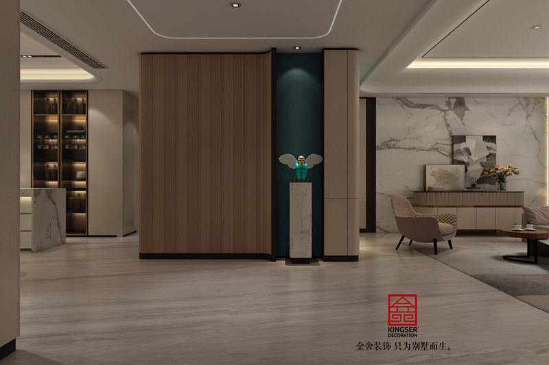 榮盛華府205平米裝修設計