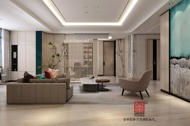 榮盛華府205平米裝修設計