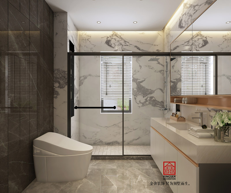 榮盛華府205平米裝修設計