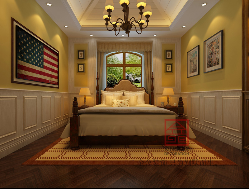 原河名墅-別墅裝修-現代簡約風格效果圖