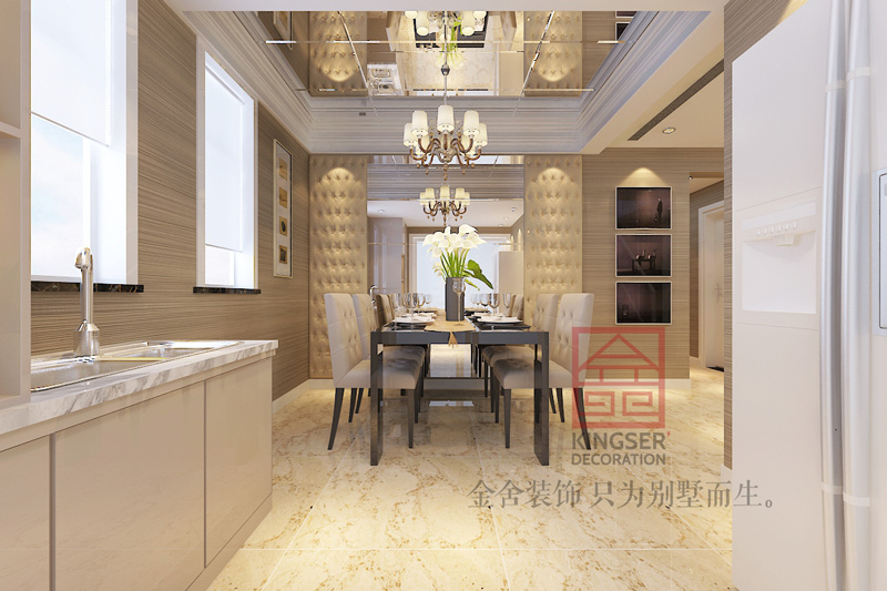 棕櫚灣262㎡現代風格裝修效果圖