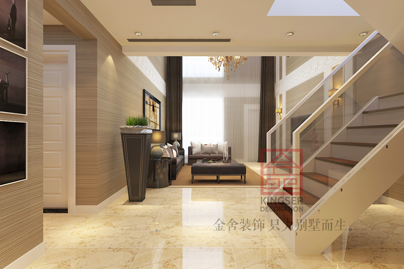 棕櫚灣262㎡現代風格裝修效果圖