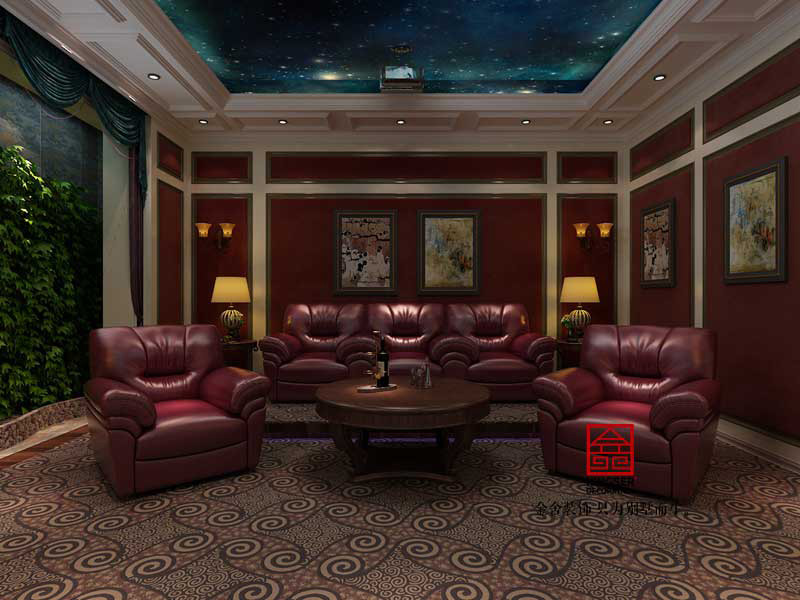 自建別墅-美式風格-裝修設計