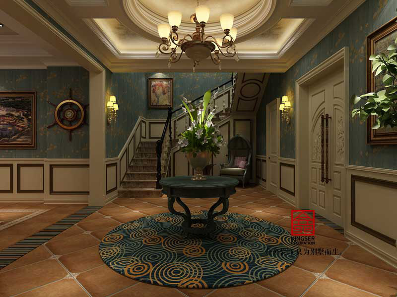 自建別墅-美式風格-裝修設計