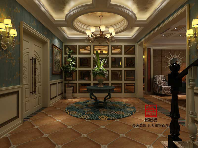 自建別墅-美式風格-裝修設計