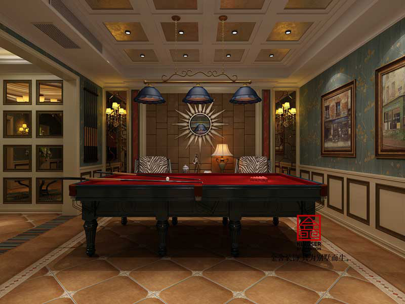 自建別墅-美式風格-裝修設計