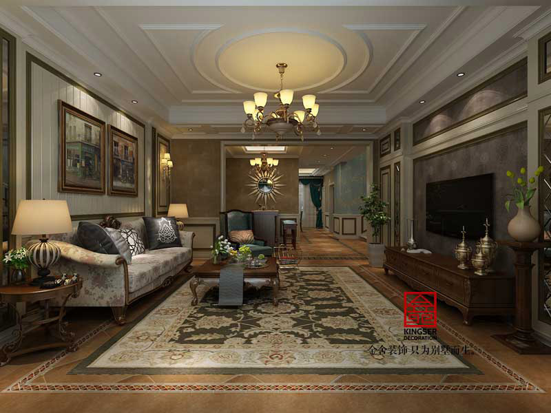 自建別墅-美式風格-裝修設計