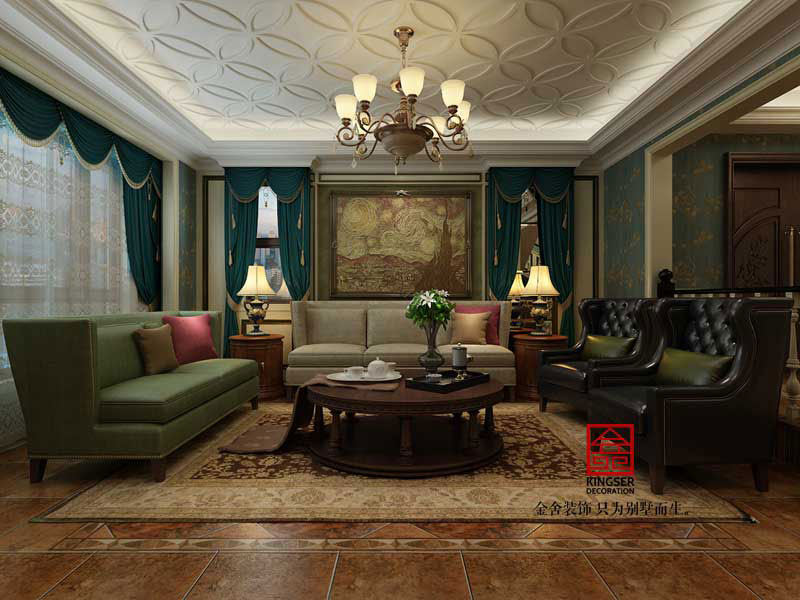 自建別墅-美式風格-裝修設計