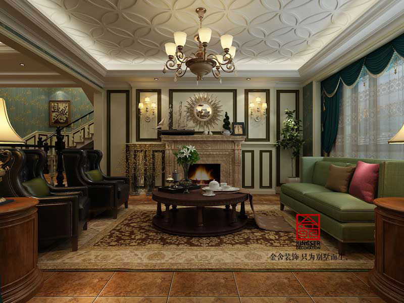 自建別墅-美式風格-裝修設計