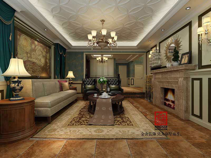 自建別墅-美式風格-裝修設計