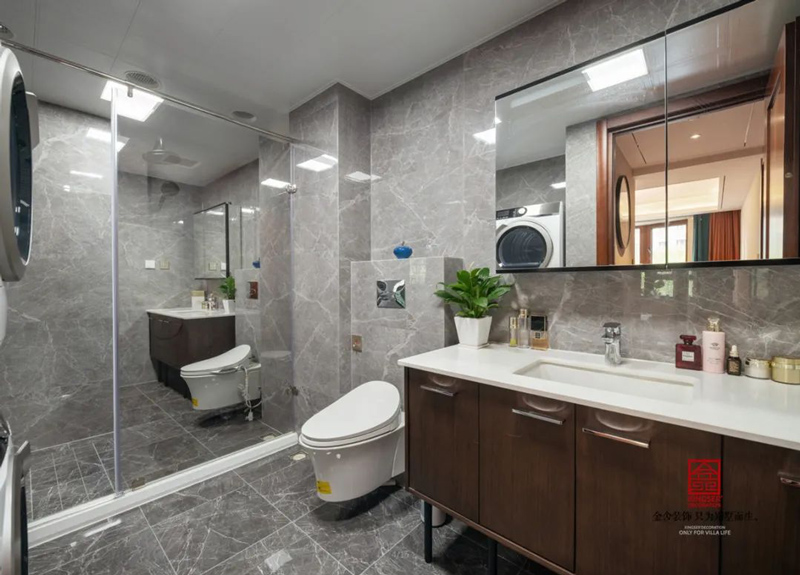 天山國賓壹號裝修-新中式風格實景圖