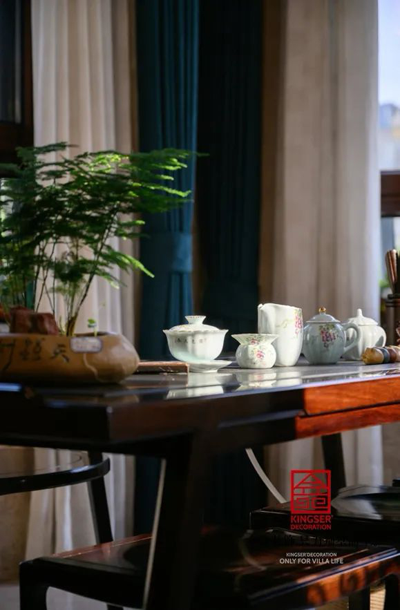 天山國賓壹號裝修-新中式風格實景圖