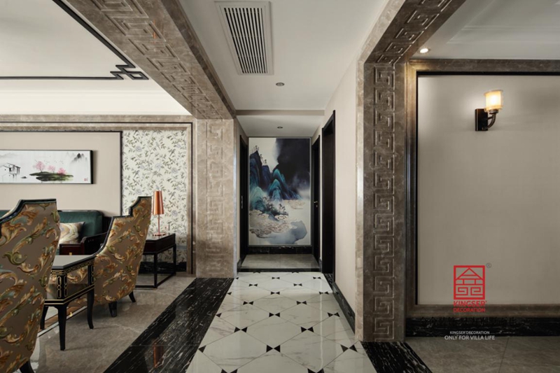 珺合府-新中式風格-裝修實景圖