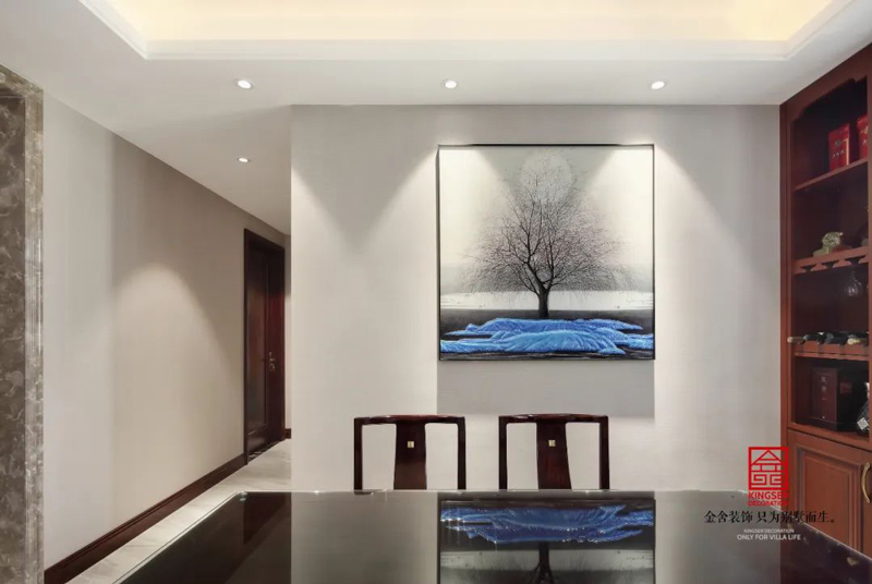 保利拉菲-新中式風格-裝修設計實景圖