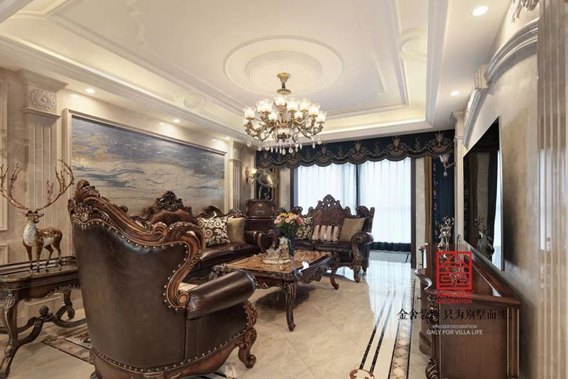 中冶德賢公館-歐式風格-裝修設計實景圖
