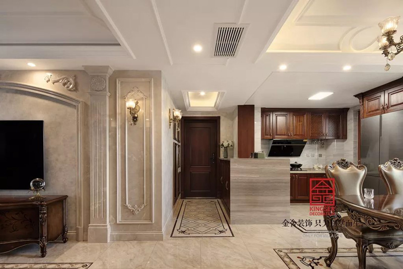 中冶德賢公館-歐式風格-裝修設計實景圖