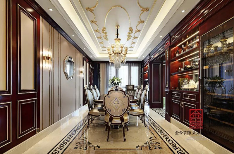 新源燕府500㎡裝修古典歐式風格實景圖