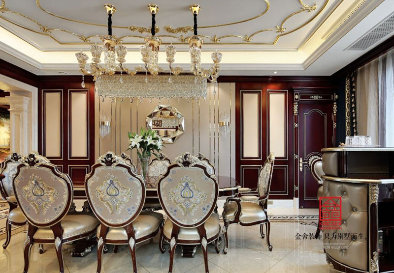 新源燕府500㎡裝修古典歐式風格實景圖