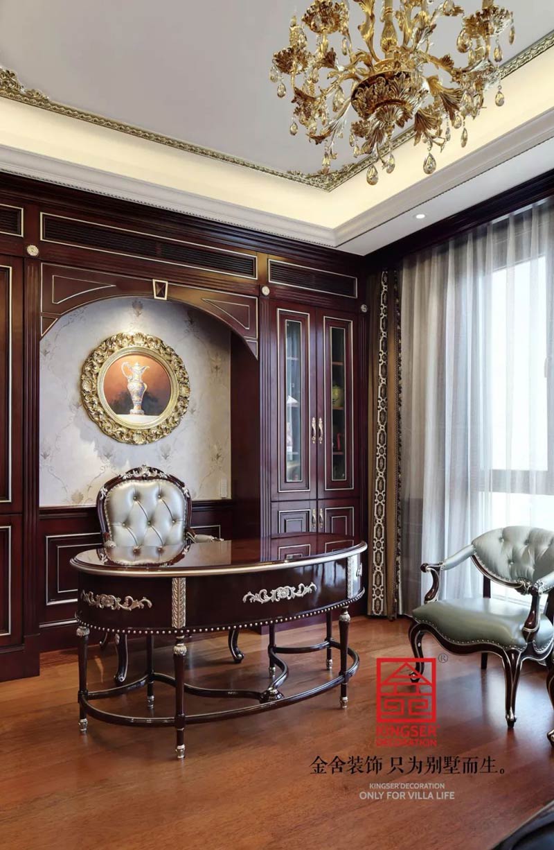 新源燕府500㎡裝修古典歐式風格實景圖