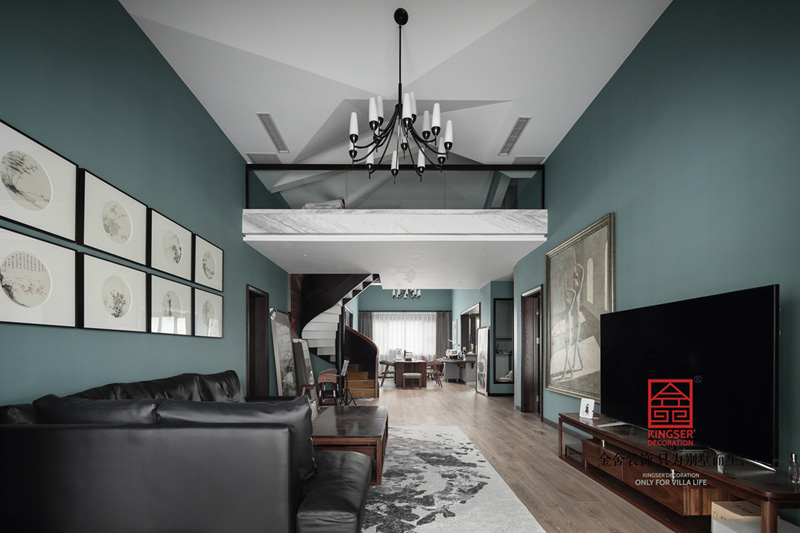 御河上院-現代輕奢風格-裝修設計實景圖