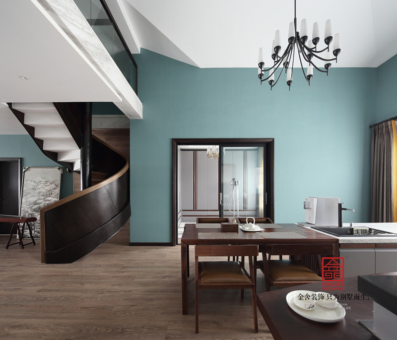 御河上院-現代輕奢風格-裝修設計實景圖