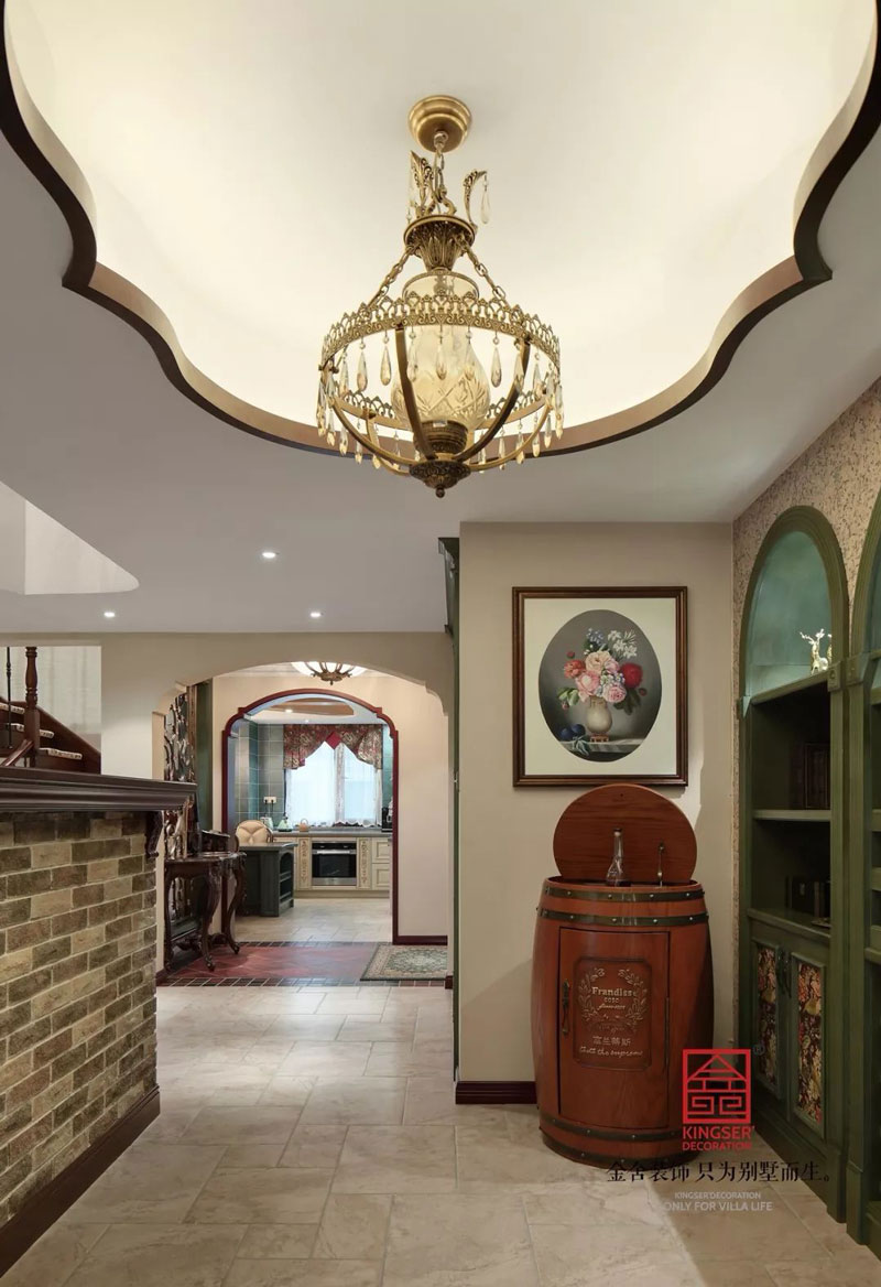 國賓壹號280㎡傳統美式裝修實景圖