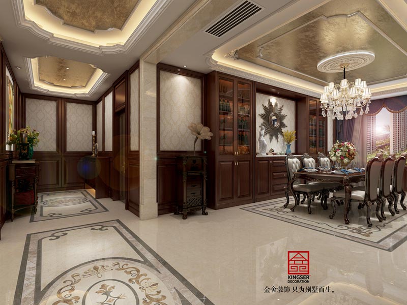 唐山鼎觀大觀裝修歐式風格設(shè)計效果圖