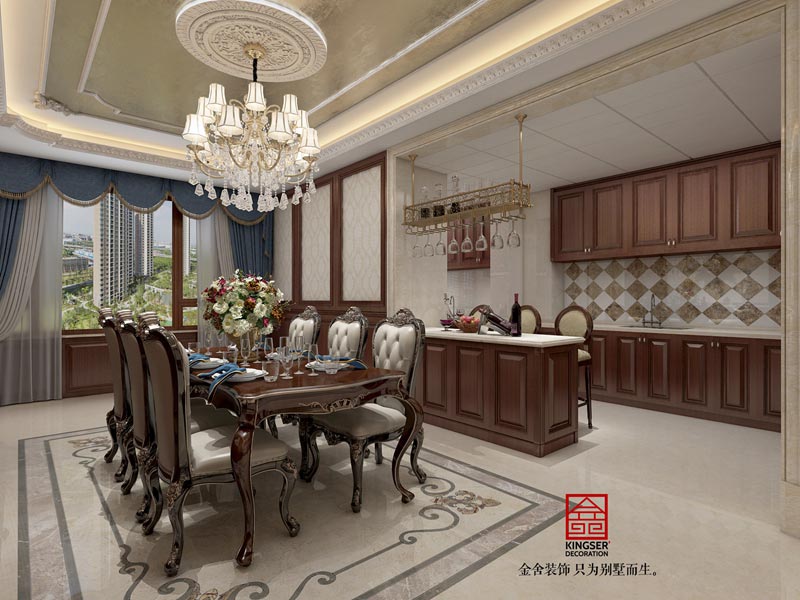 唐山鼎觀大觀裝修歐式風格設(shè)計效果圖