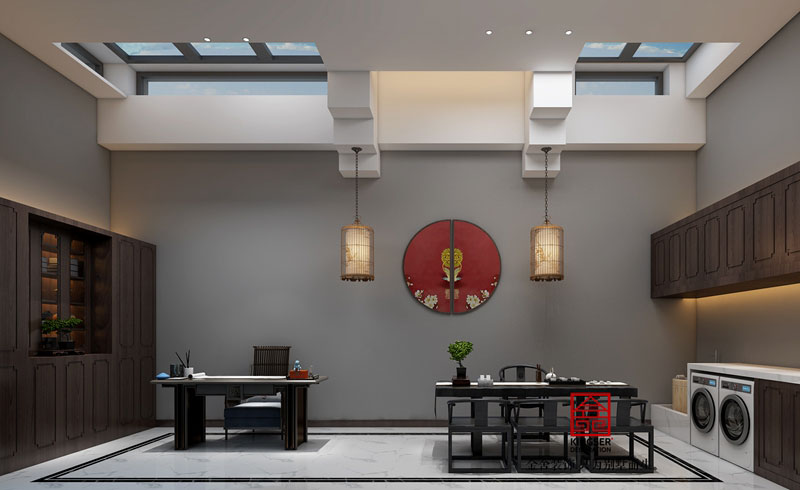 東南都會-新中式風格-裝修效果圖