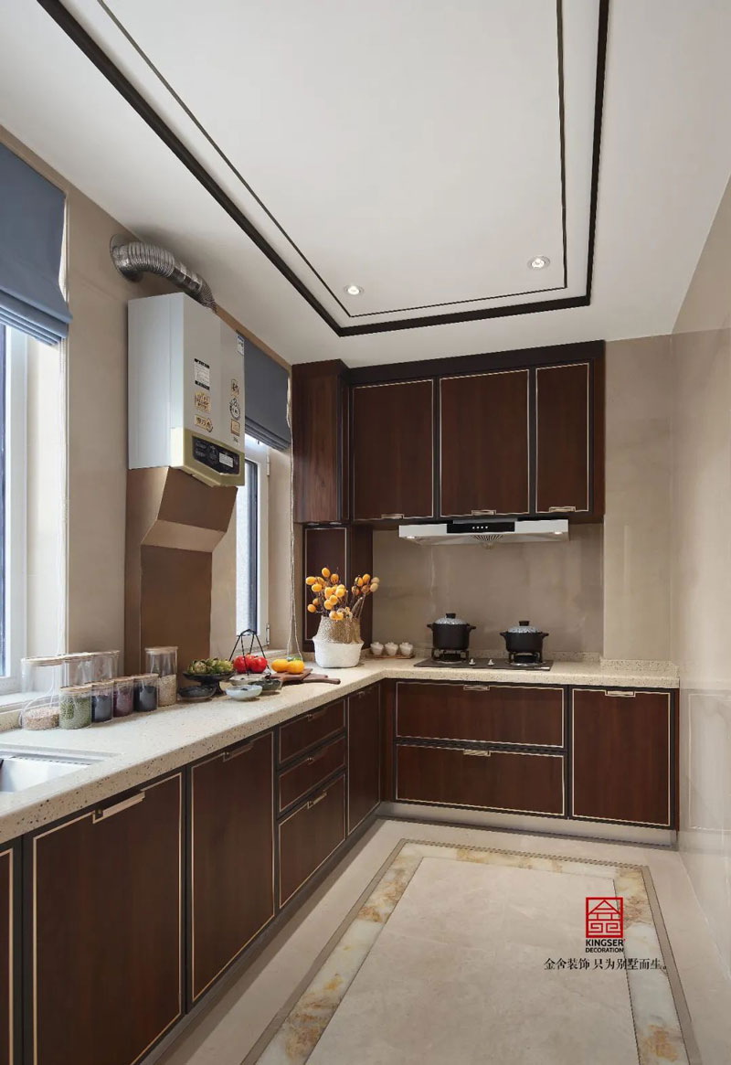 天海容天下樣板間裝修新中式風格實景圖