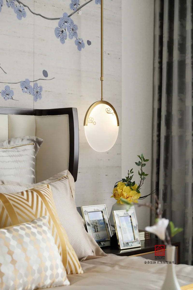 天海容天下樣板間裝修新中式風格實景圖