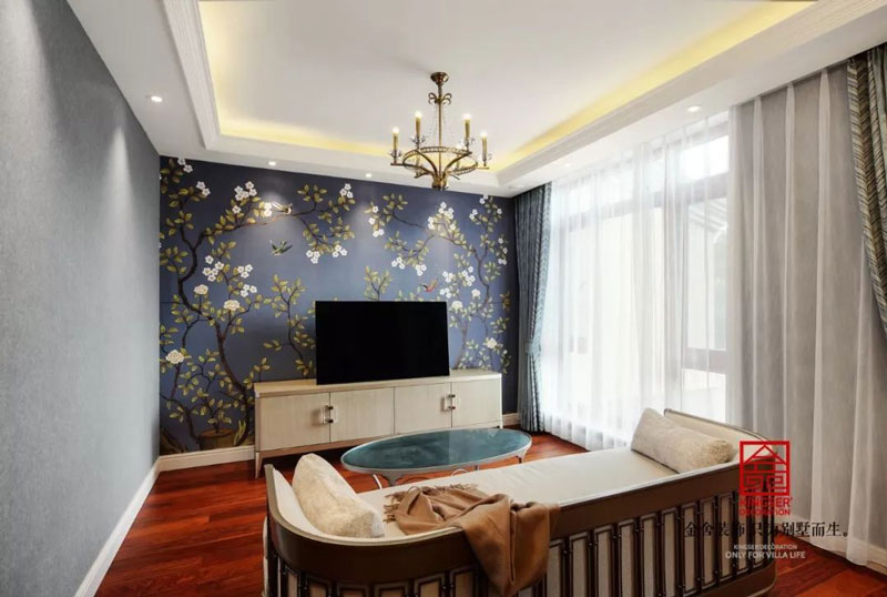 藍郡別墅-裝修設計-美式風格實景圖