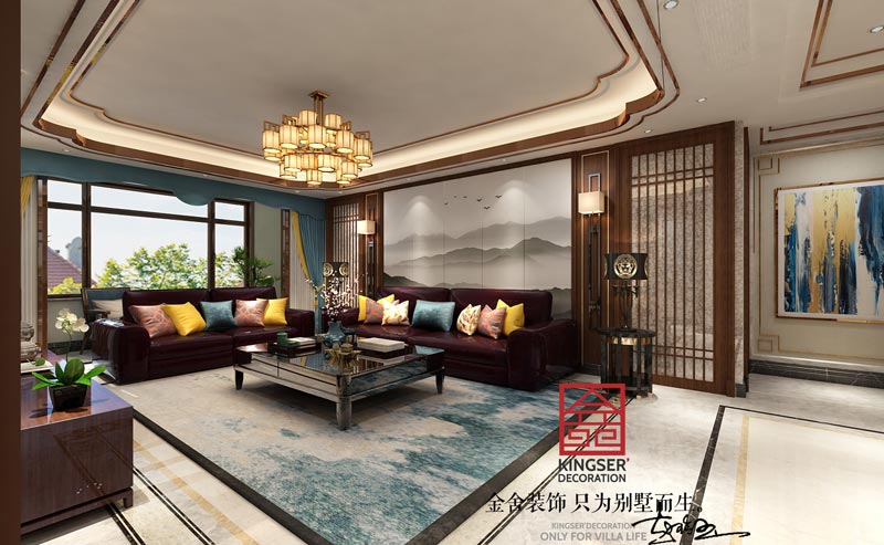 未來花郡裝修-新中式風格-效果圖