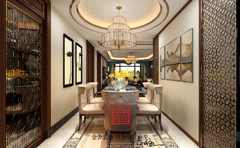 未來花郡裝修-新中式風格-效果圖