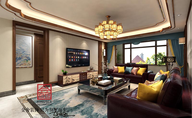 未來花郡裝修-新中式風格-效果圖