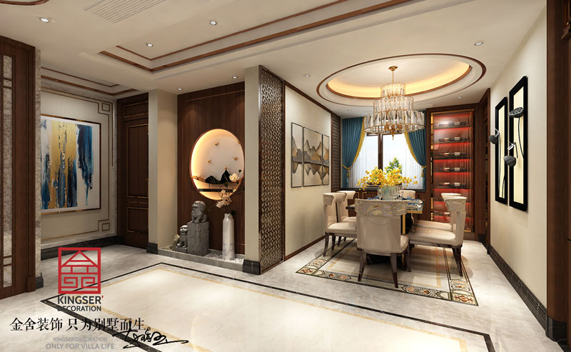 未來花郡裝修-新中式風格-效果圖