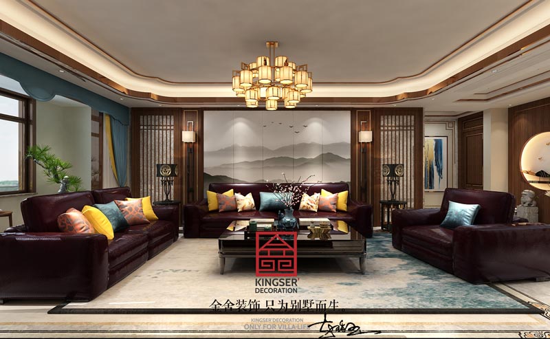 未來花郡裝修-新中式風格-效果圖