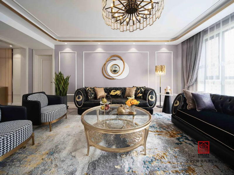 林蔭大院-港式輕奢風(fēng)格-裝修案例實景圖