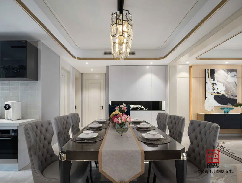 林蔭大院-港式輕奢風(fēng)格-裝修案例實景圖