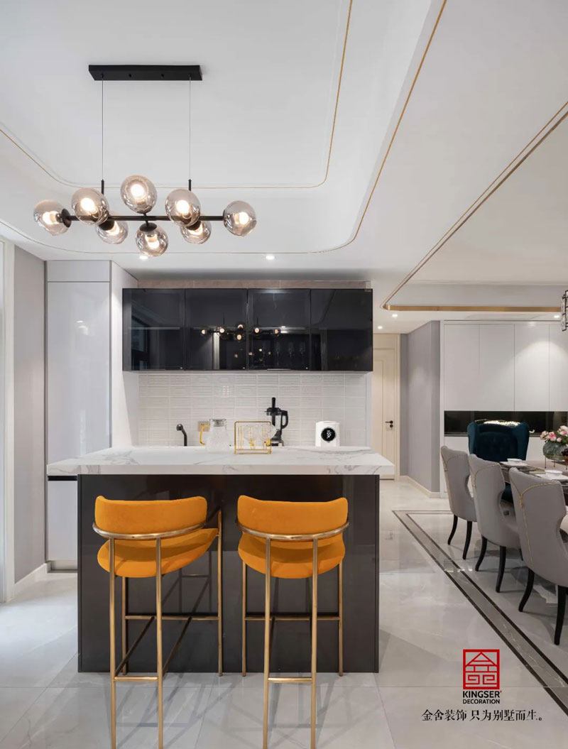 林蔭大院-港式輕奢風(fēng)格-裝修案例實景圖