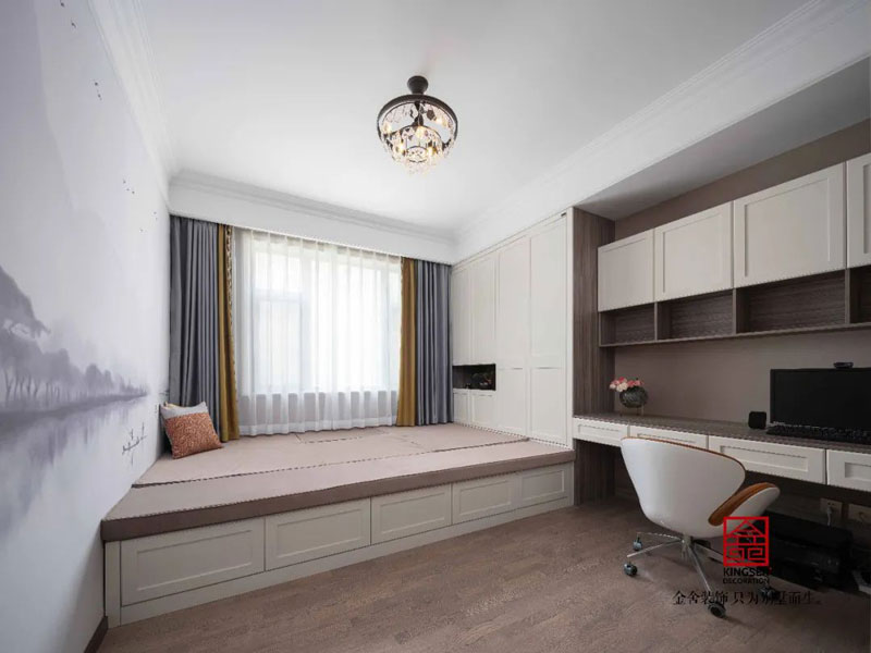 林蔭大院-港式輕奢風(fēng)格-裝修案例實景圖