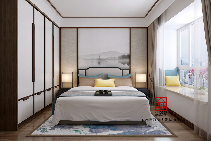 德賢公館138平米裝修設計中式風格效果圖