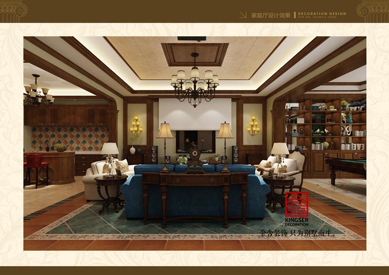 西山林語別墅裝修效果圖