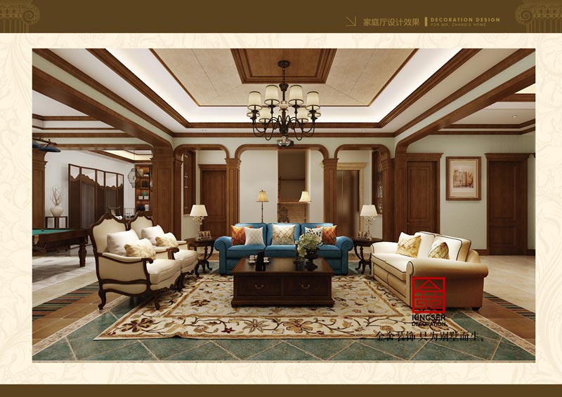 西山林語別墅裝修效果圖