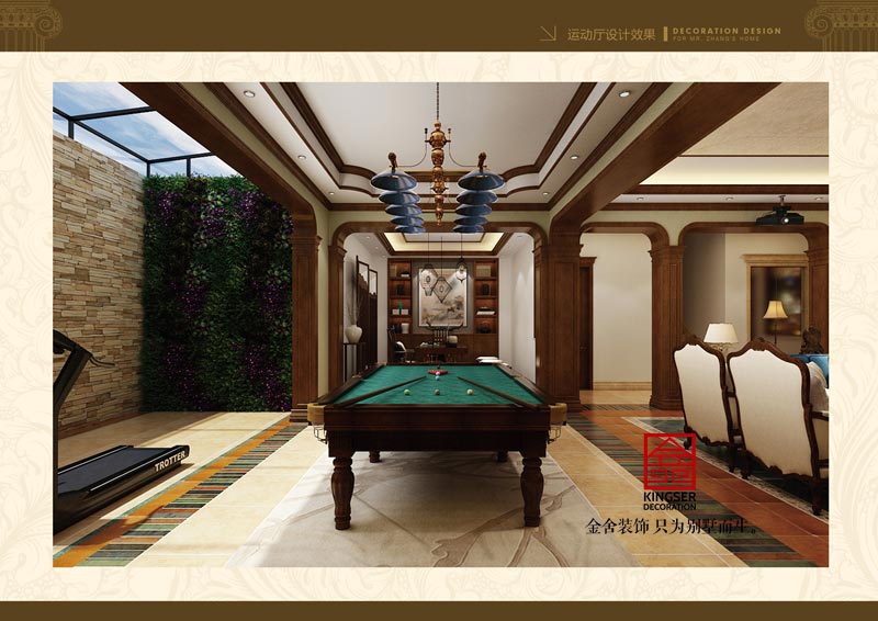 西山林語別墅裝修效果圖