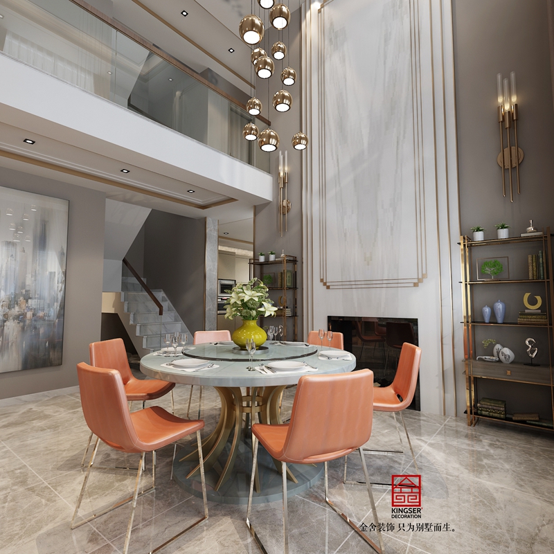 御湯墅-港式風格-裝修效果圖